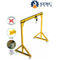 500kg 1000kg Small Electric Chain Hoist Mini Gantry Crane for Open Yard